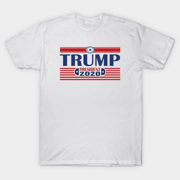 Trump president 2020 T-Shirt by Netcam